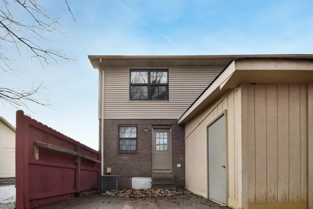 a house view with a outdoor space