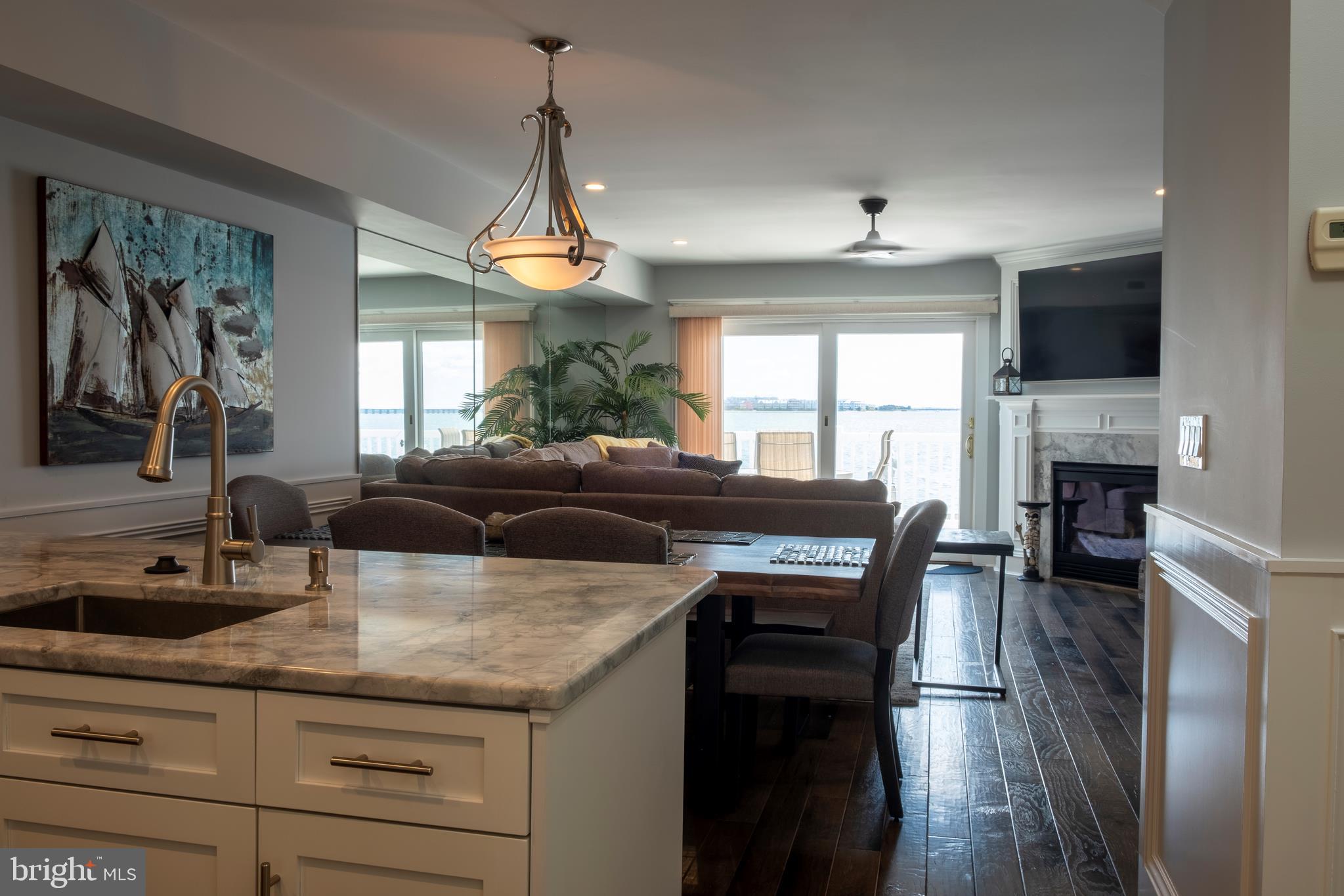 717 Rusty Anchor Road, Unit 4 Ocean City, MD 21842 - Photo 17 of 93 Very open living space! Everything is new!!