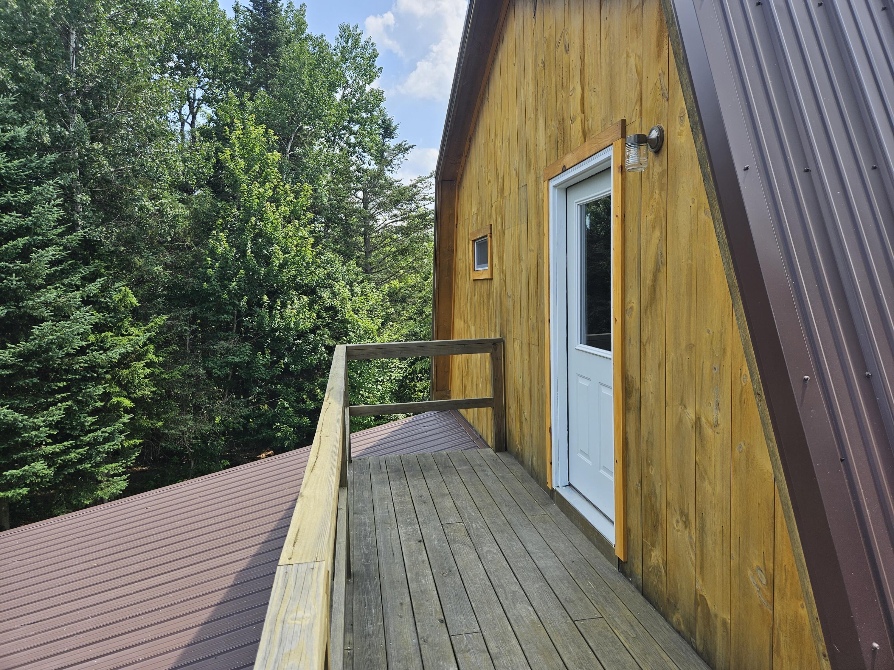 34 N Road Shirley Mills, ME 04485 - Photo 34 of 47 Deck off upper garage