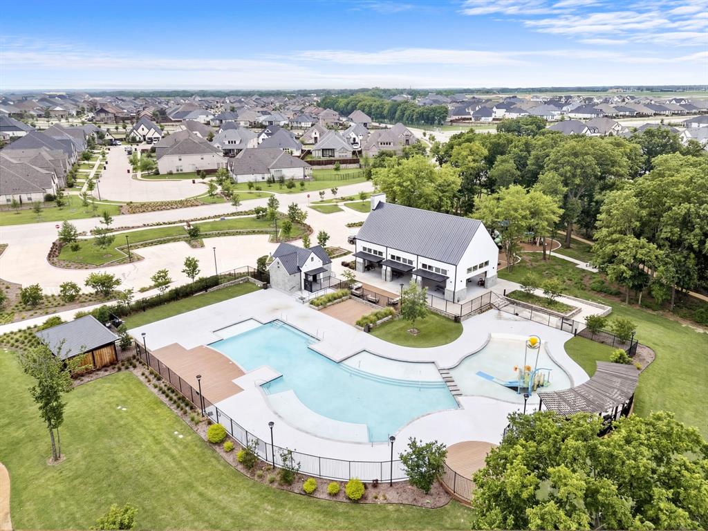 1632 Cotton Road Van Alstyne, TX 75495 - Photo 29 of 40 an aerial view of a house with outdoor space