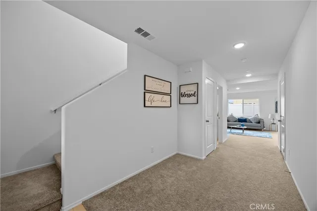 a view of a livingroom with a furniture