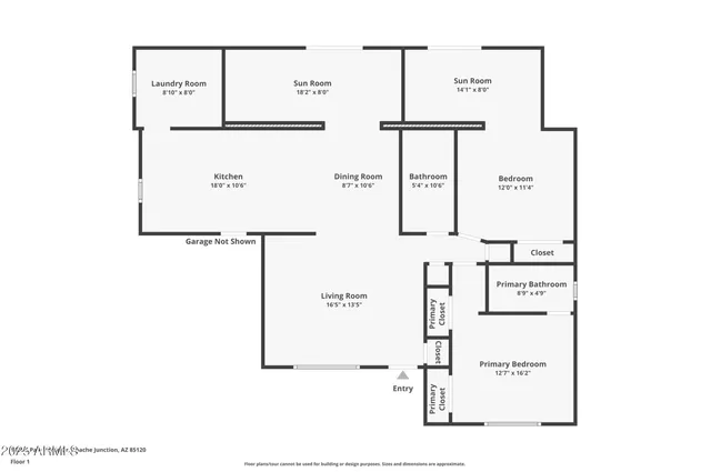 $325,000 | 1428 South Palo Verde Drive, Apache Junction, AZ 85120