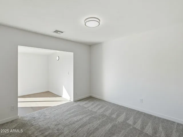 a view of empty room