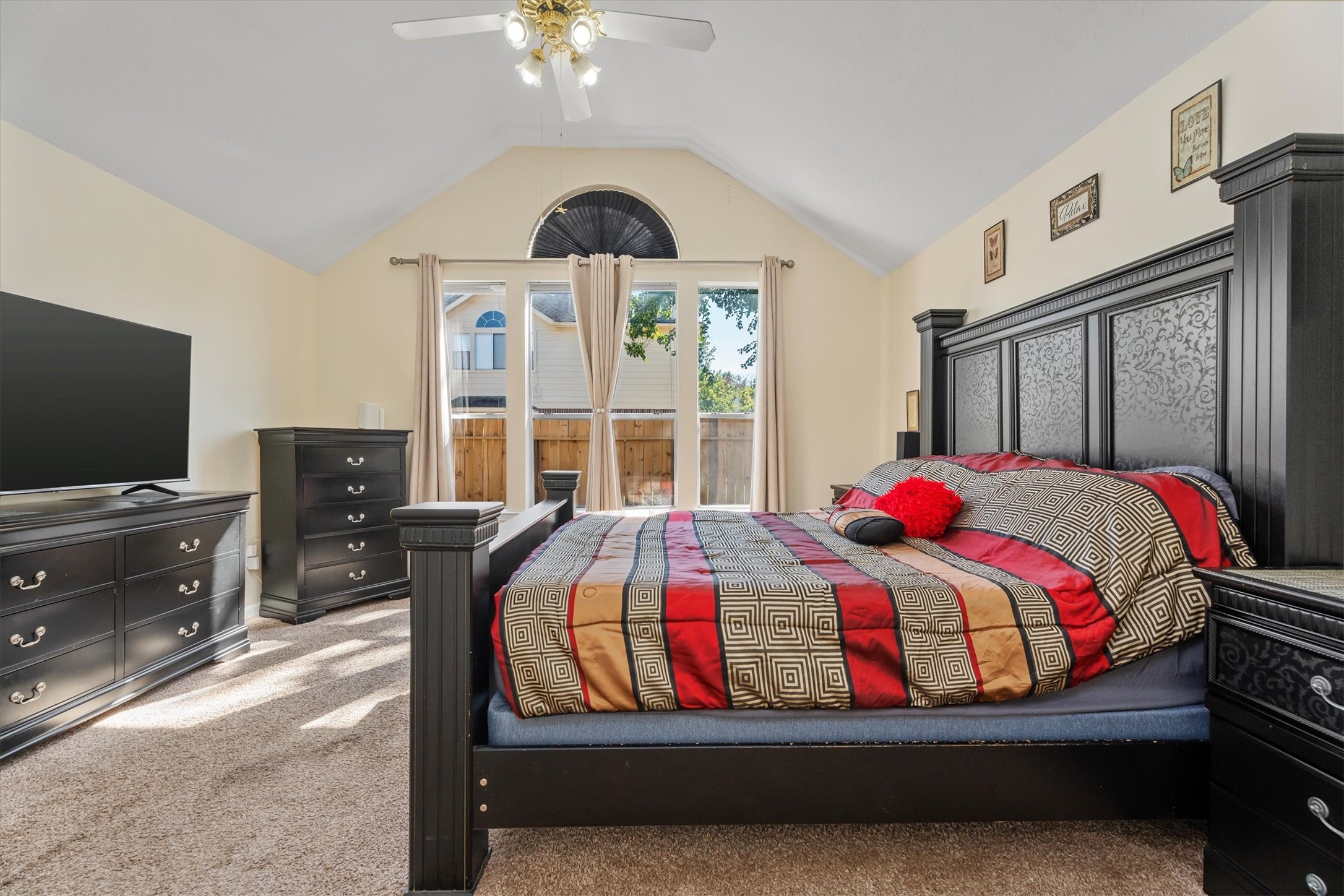 3315 La Seine Lane Spring, TX 77388 - Photo 19 of 31 a bedroom with a bed and wooden floor