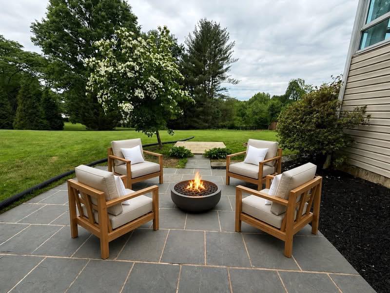 14300 Carroll Ridge Court Baldwin, MD 21013 - Photo 54 of 73 a view of a yard with furniture and garden