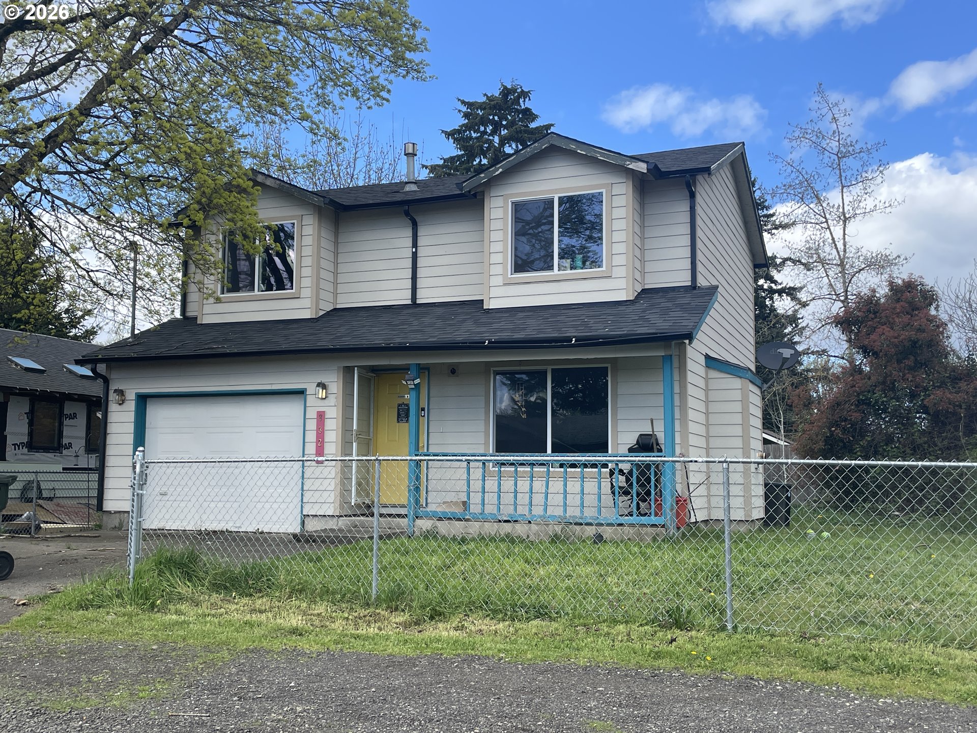 8321 Southeast Gray Street Happy Valley, OR 97086 - Photo 3 of 3 a front view of a house with a yard