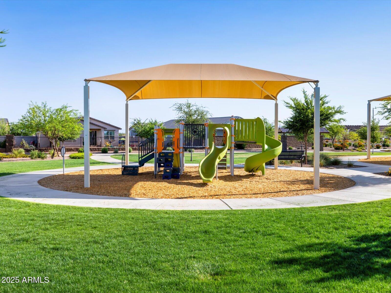 2426 Grenache Road San Tan Valley, AZ 85143 - Photo 29 of 73 a view of a playground with basketball court
