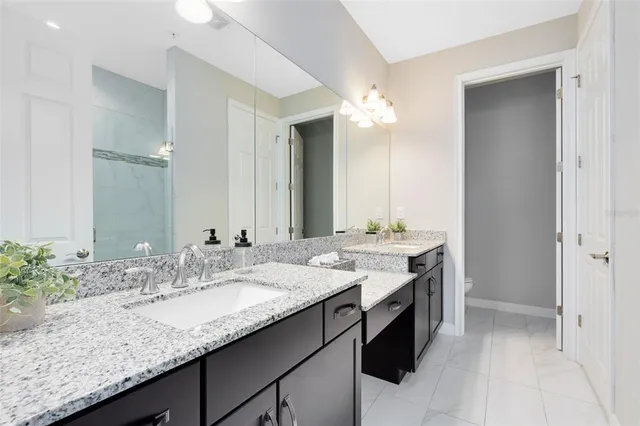 a view of a small space with racks on the wall