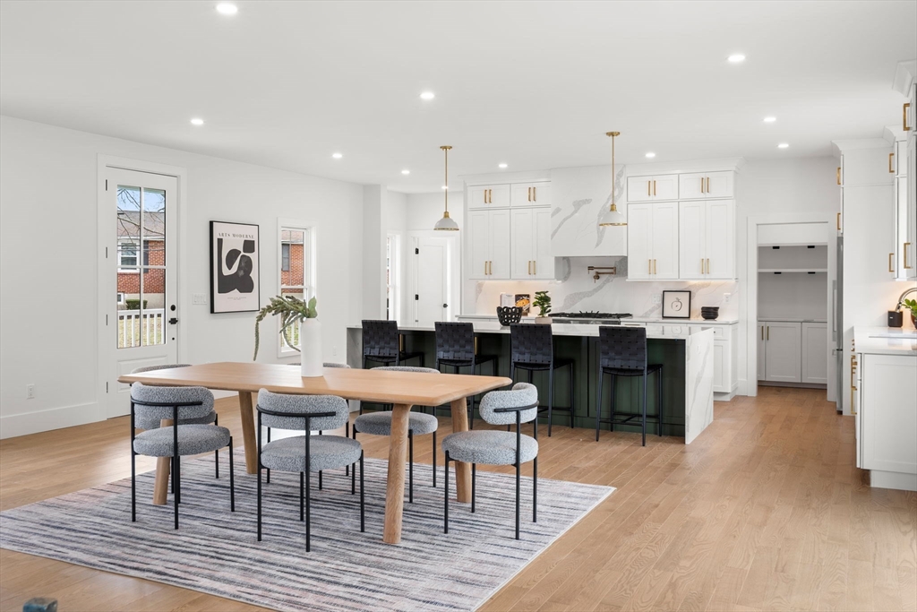 25 Sachem Road Needham, MA 02494 - Photo 17 of 40 a view of a dining room with furniture