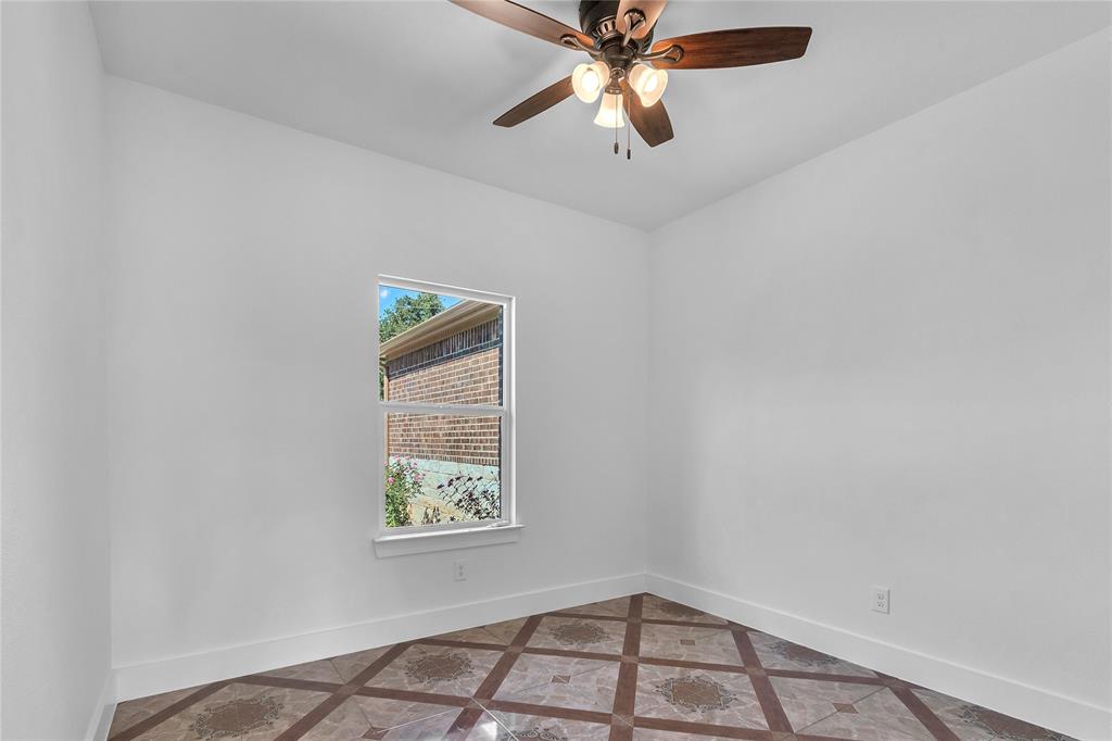 112 L B J Ranch Road Trinidad, TX 75163 - Photo 5 of 31 Empty room featuring ceiling fan
