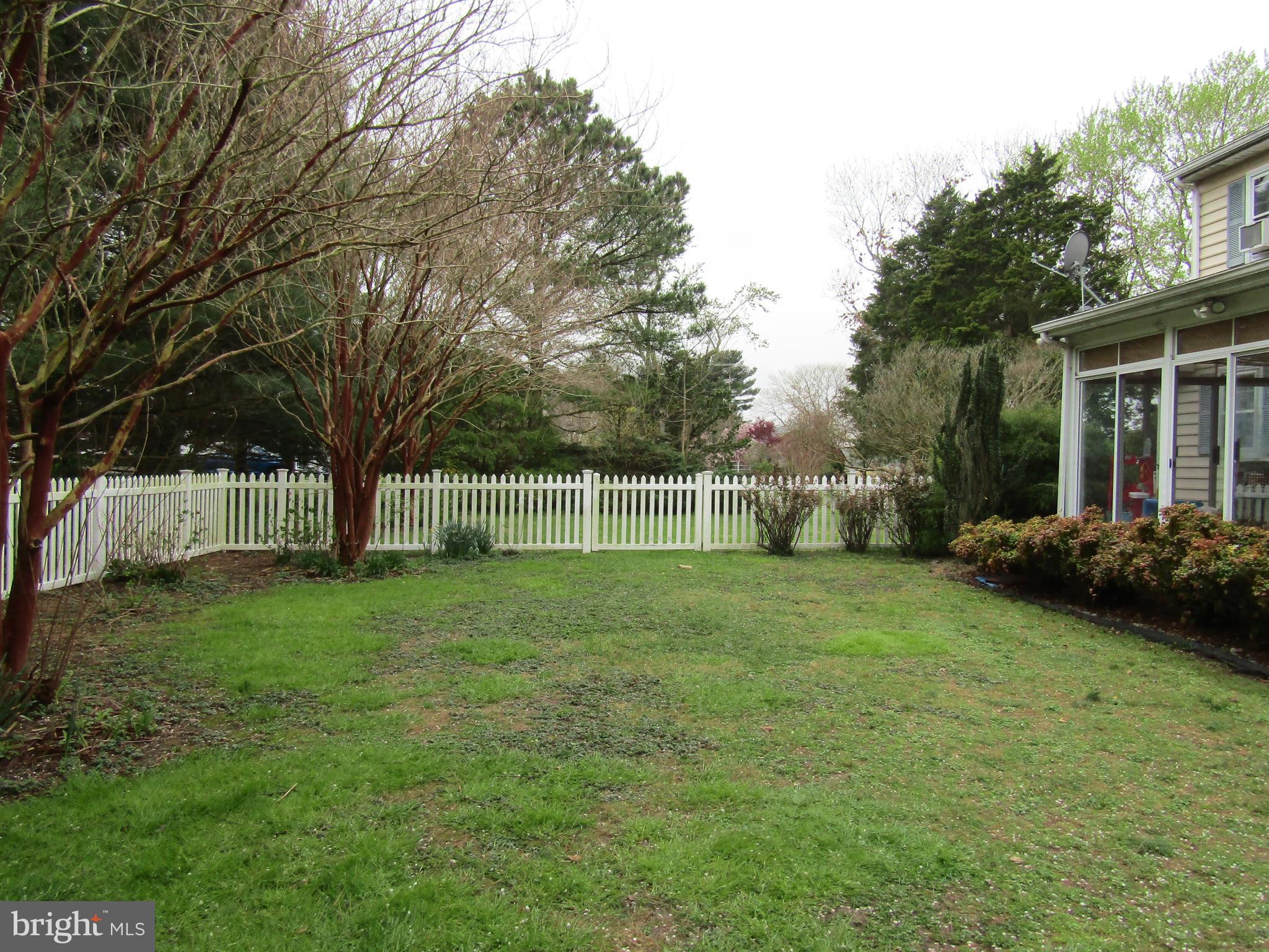 2273 Hudson Road Cambridge, MD 21613 - Photo 44 of 51 Back Yard - Vinyl Fencing