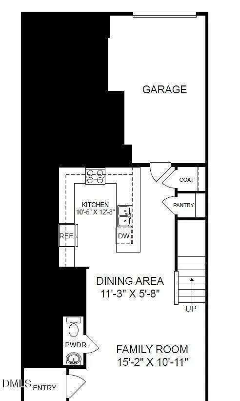 1236 South Person Street, Unit 101 Raleigh, NC 27601 - Photo 2 of 24 Schematic Garage