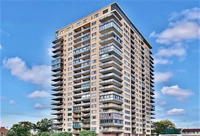 a front view of a building