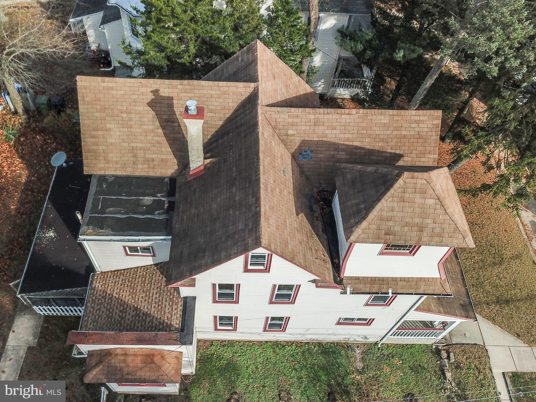 200 Pitman Avenue Pitman, NJ 08071 - Photo 35 of 59 an aerial view of a house with a yard and balcony