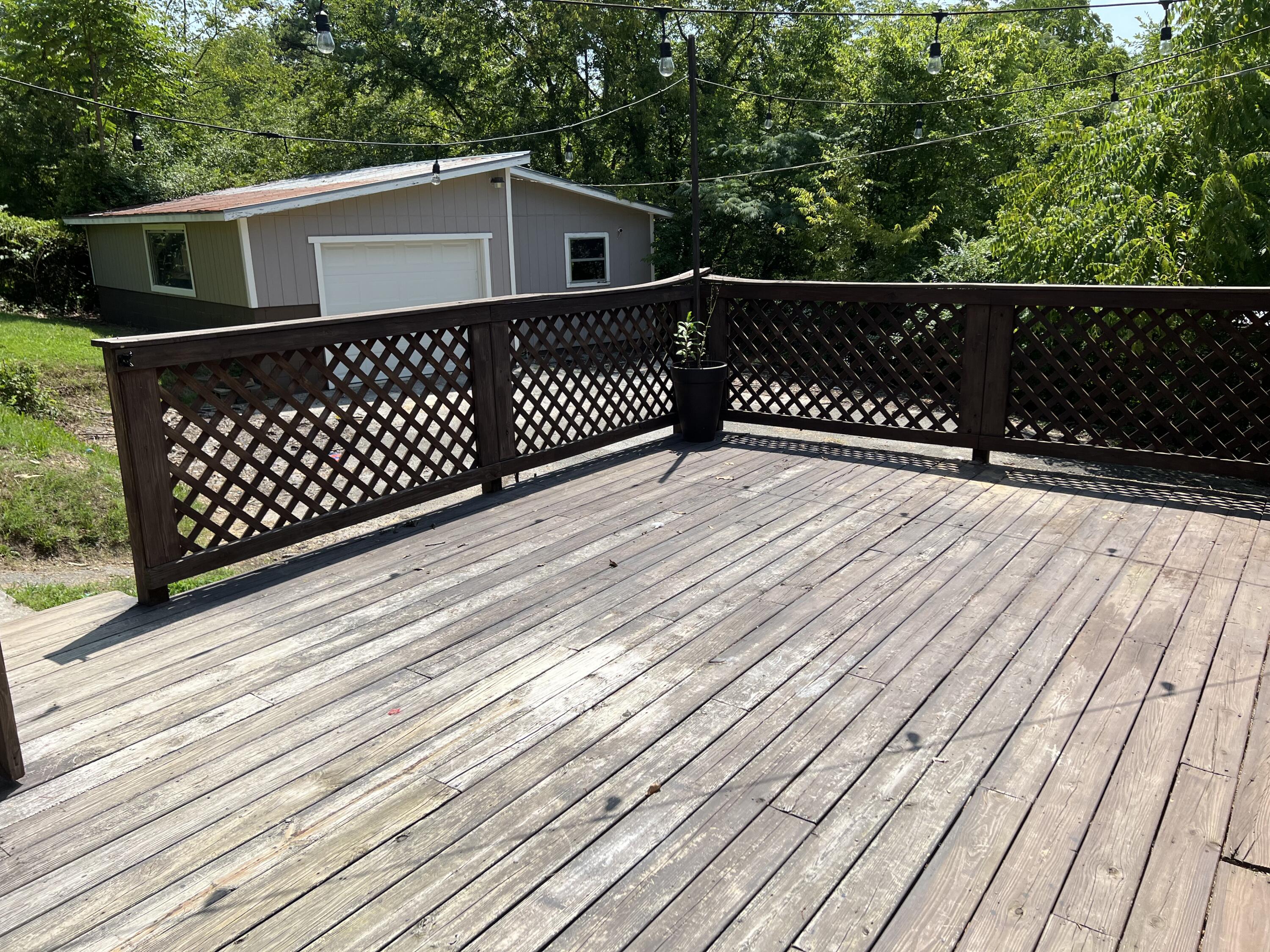 733 Holcomb Road Ringgold, GA 30736 - Photo 34 of 43 looking from back door across deck