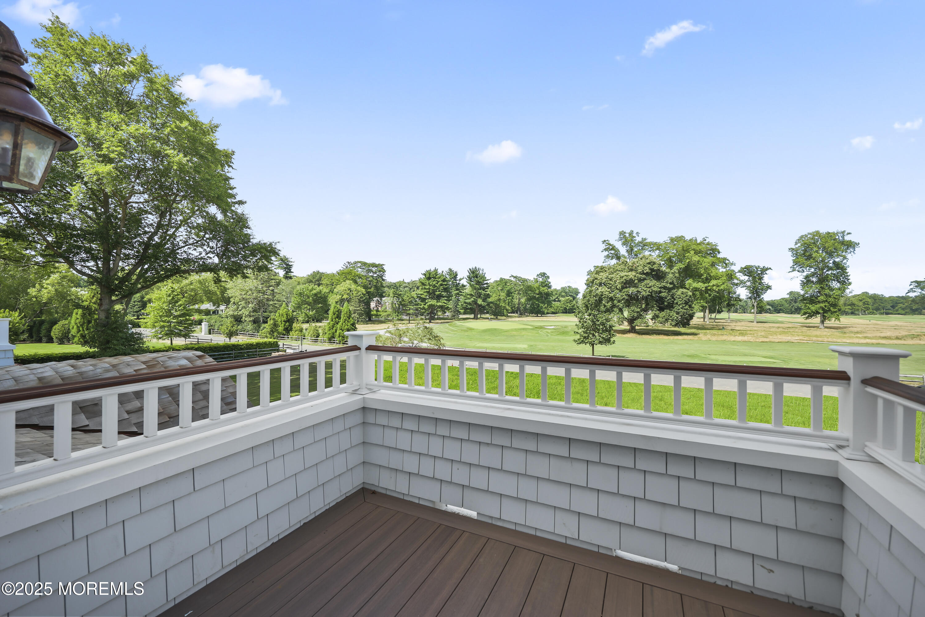 4 Club Way Rumson, NJ 07760 - Photo 43 of 79 a view of a balcony with lake view