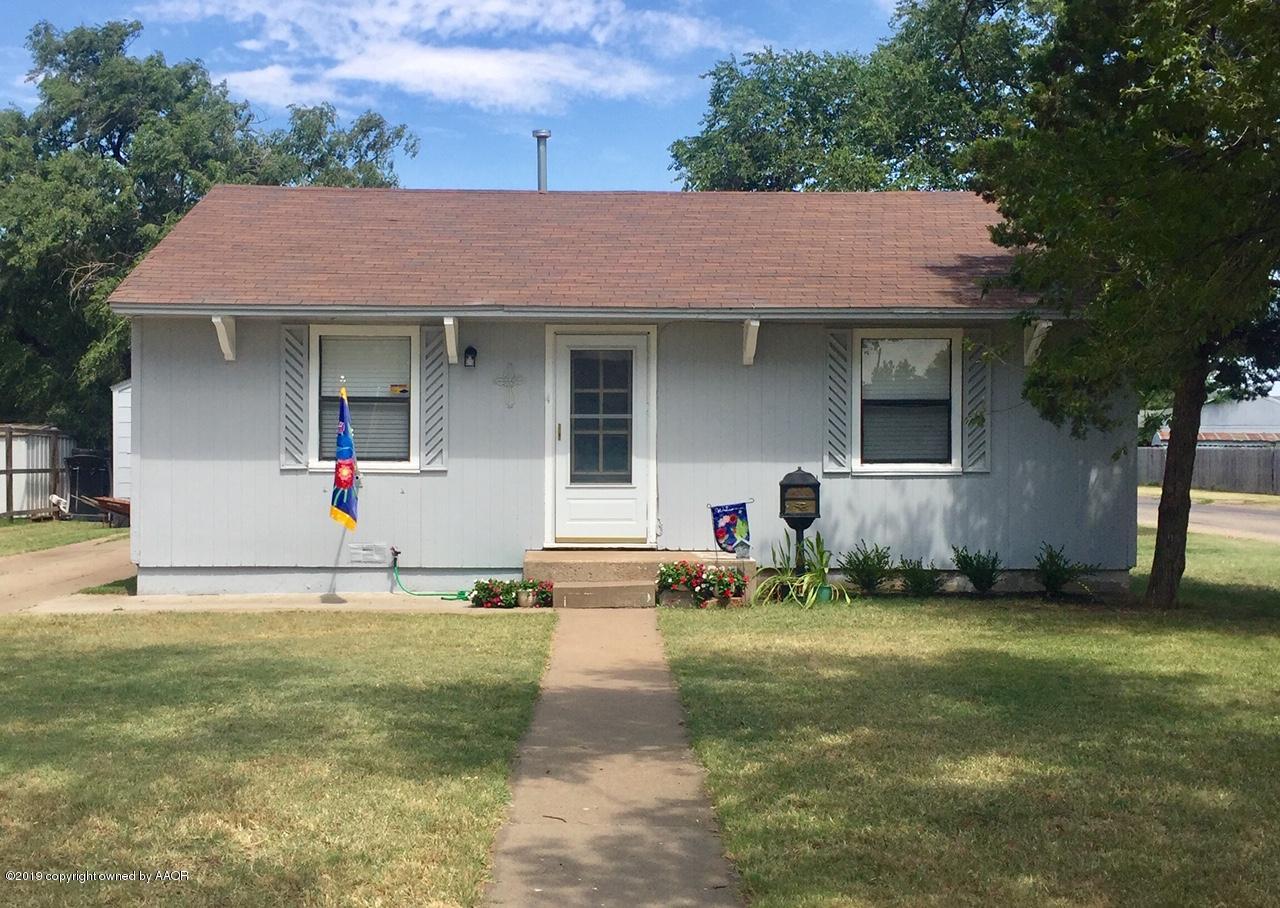 4219 South Ong Street Amarillo, TX 79110 - Photo 1 of 24 a front view of a house with a yard