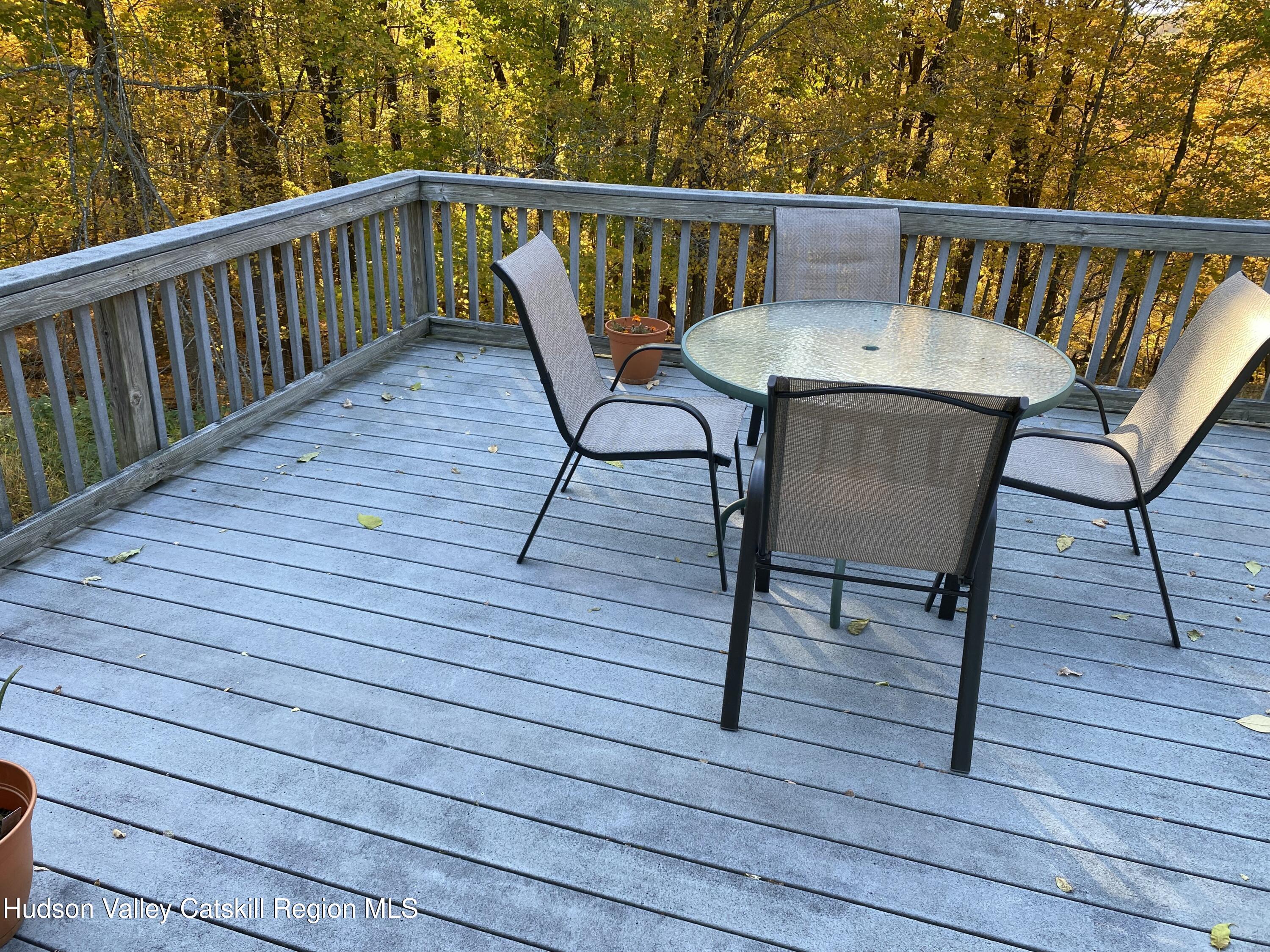 22 Beacham Road Rhinebeck, NY 12572 - Photo 20 of 38 a view of a balcony with furniture