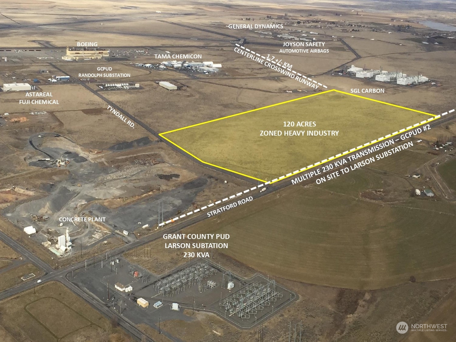 0 Stratford Road Northeast Moses Lake, WA 98837 - Photo 1 of 2