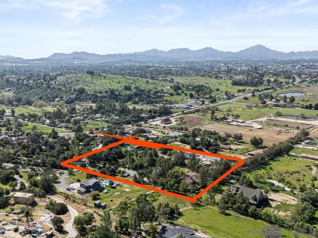 176 Ransom Hill Lane Ramona, CA 92065 - Photo 38 of 39 Aerial View