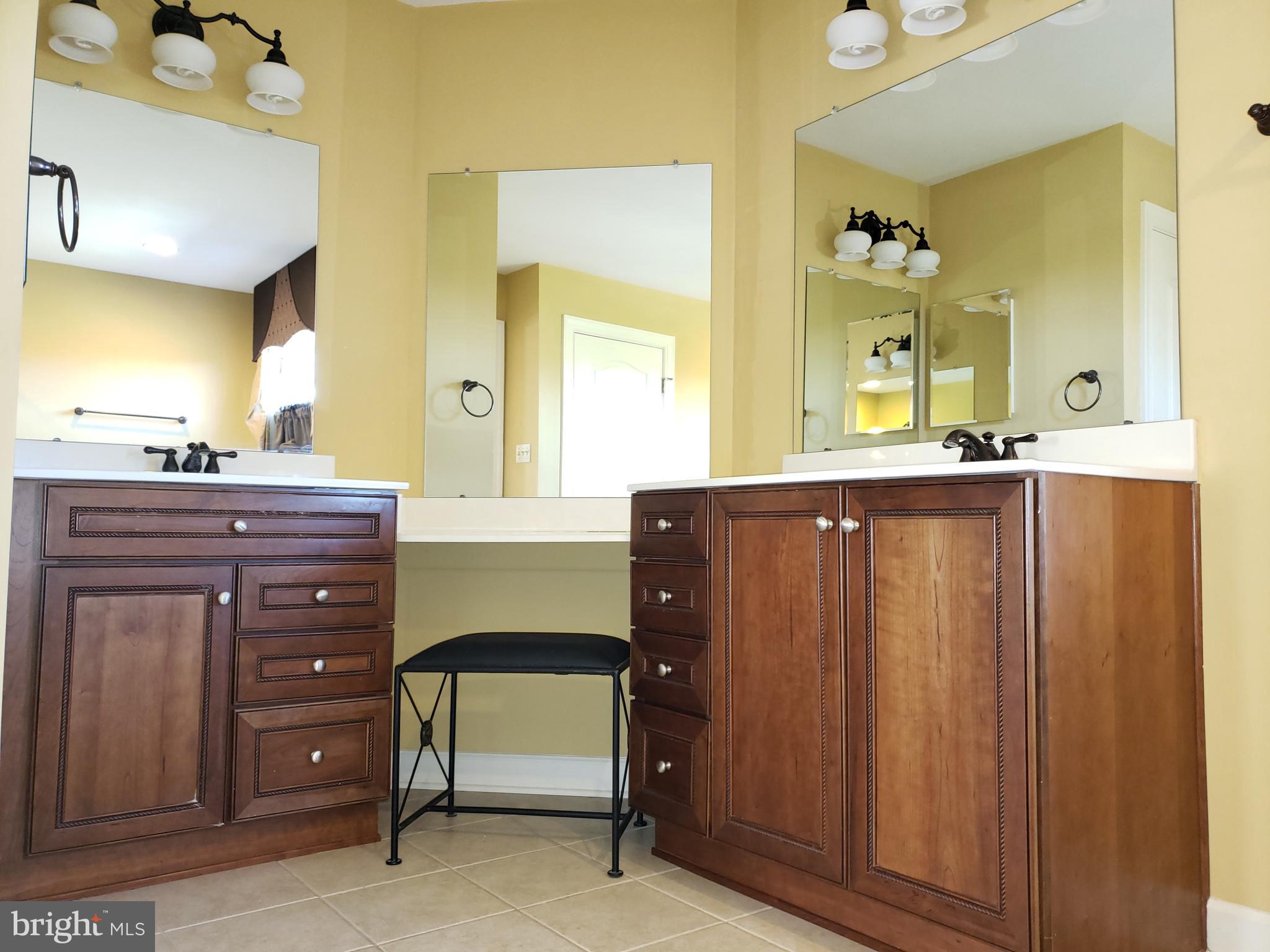 101 Mountain Laurel Boulevard Ranson, WV 25438 - Photo 19 of 43 Double sinks with central makeup vanity