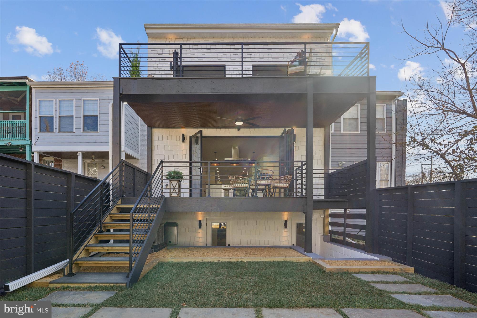 951 Shepherd Street Northwest Washington, DC 20011 - Photo 4 of 74 Back Elevation