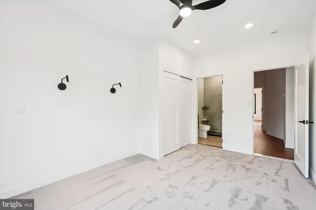 a view of kitchen and wooden floor