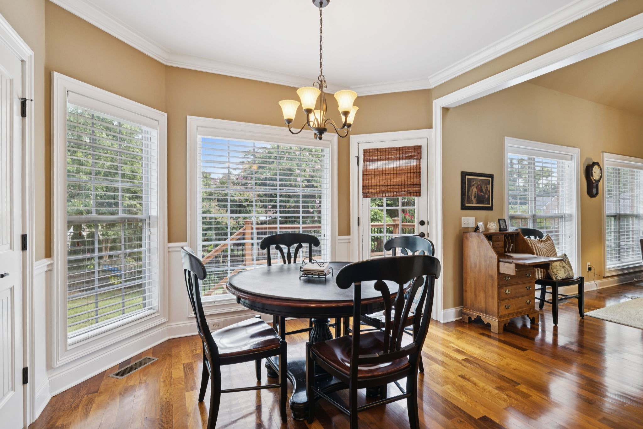 2999 Stewart Campbell Pointe Spring Hill, TN 37174 - Photo 21 of 50 a view of a dining room with furniture window and outside view