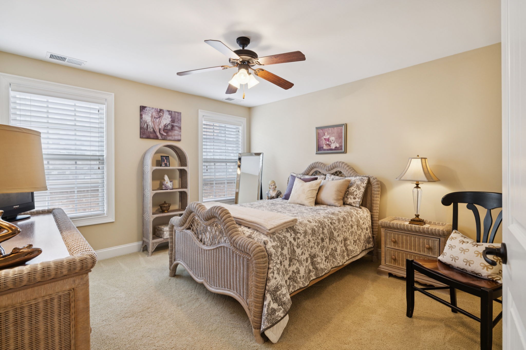 2999 Stewart Campbell Pointe Spring Hill, TN 37174 - Photo 38 of 50 a bed room with a bed and a chair