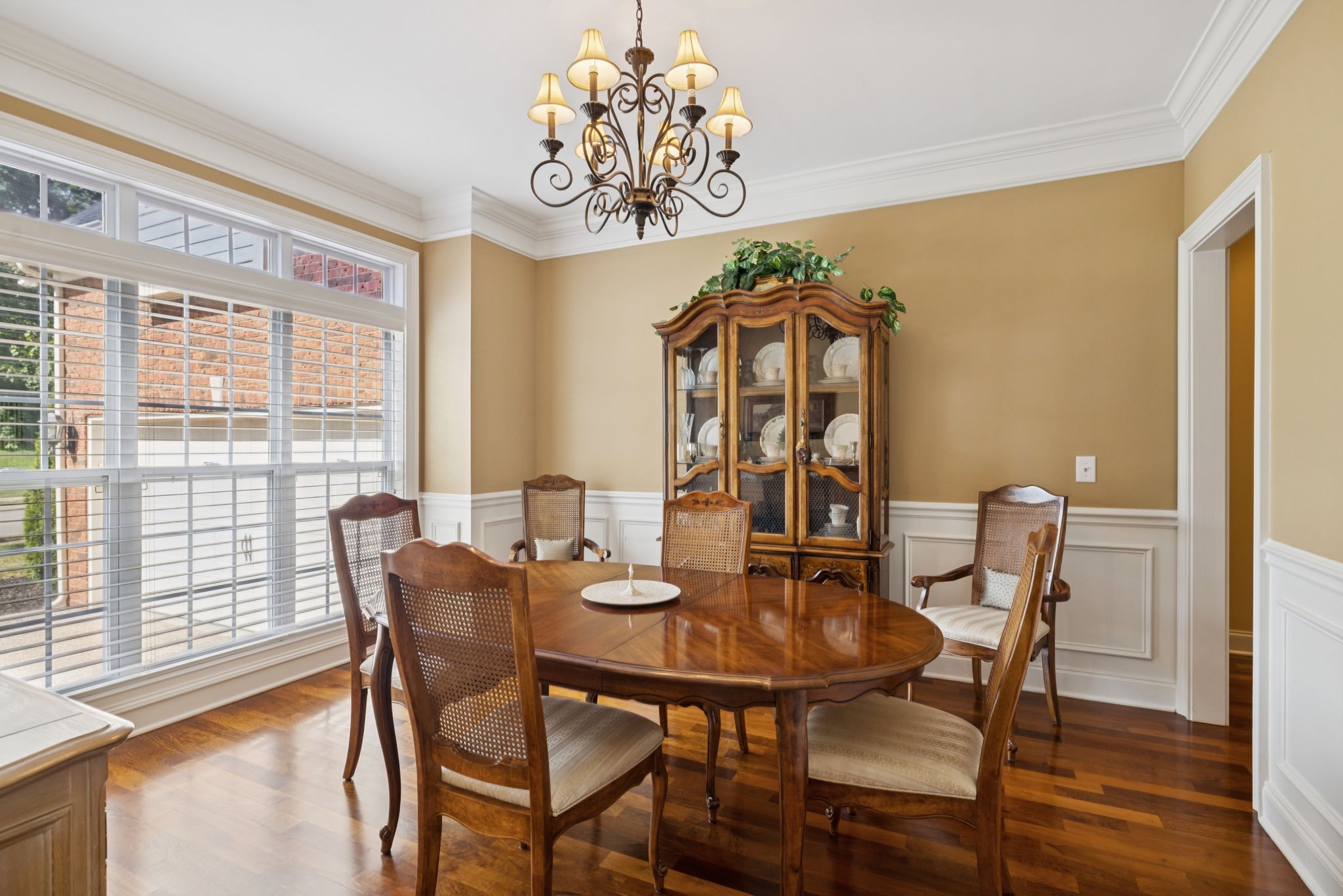2999 Stewart Campbell Pointe Spring Hill, TN 37174 - Photo 8 of 50 a view of a dining room with furniture window and wooden floor