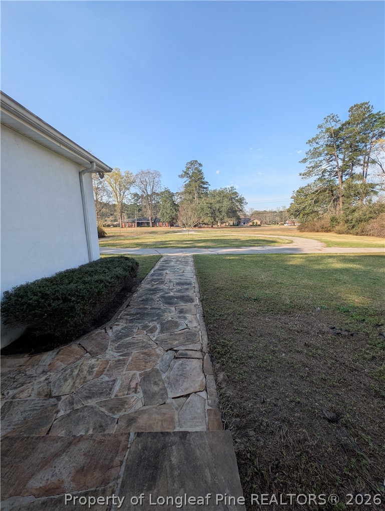 1503 Lakeview Road Fairmont, NC 28340 - Photo 27 of 30 a view of a yard