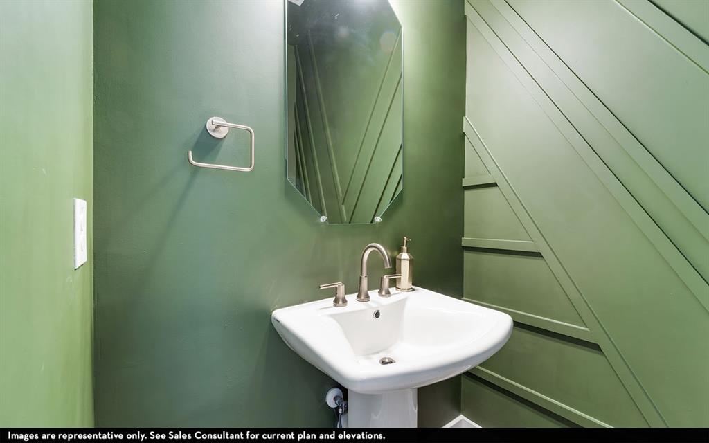 16301 Flatlands Way Celina, TX 75009 - Photo 8 of 39 a sink with a mirror