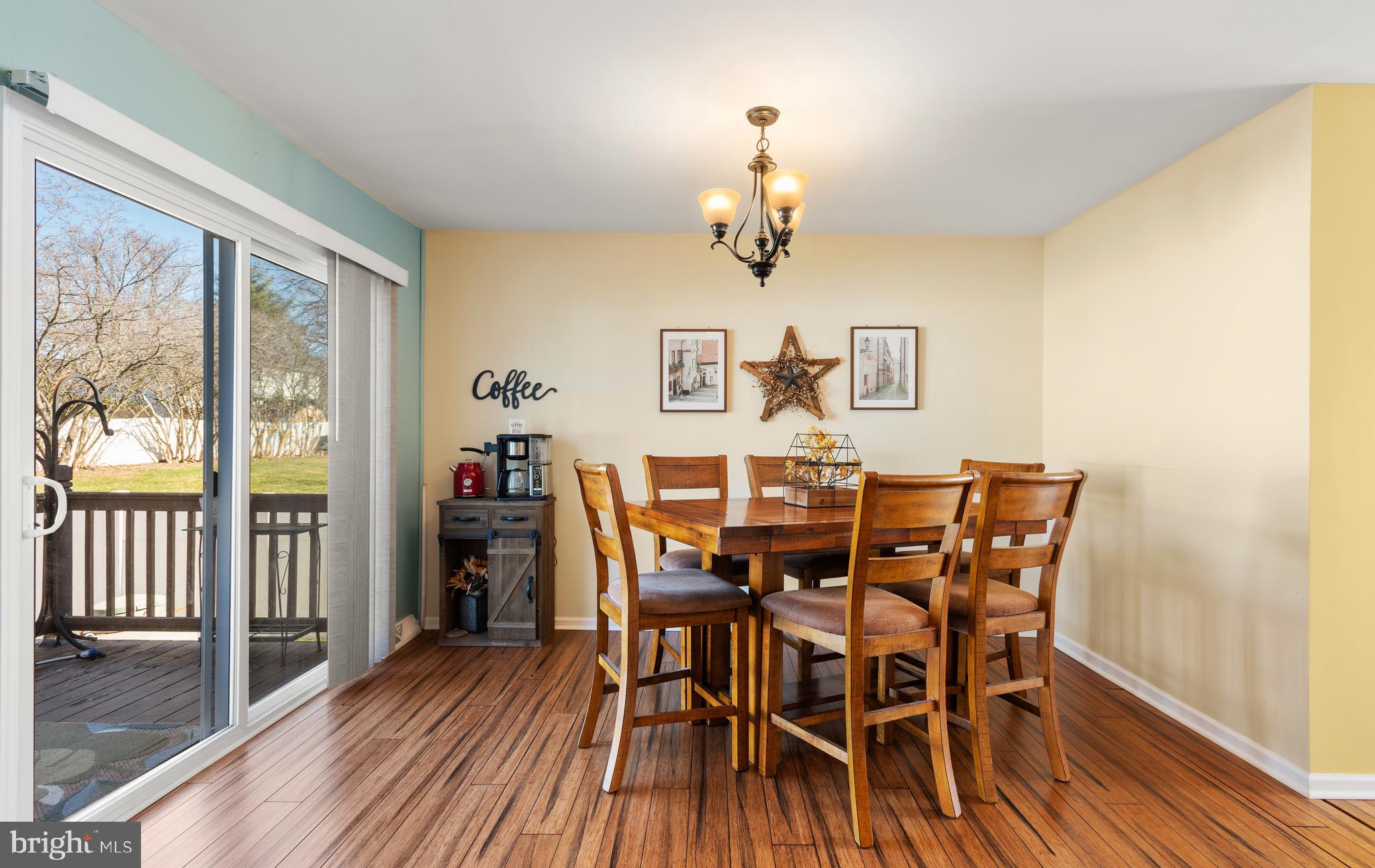 5005 Farming Ridge Boulevard Reading, PA 19606 - Photo 9 of 25 a view of a dining room with furniture wooden floor and chandelier