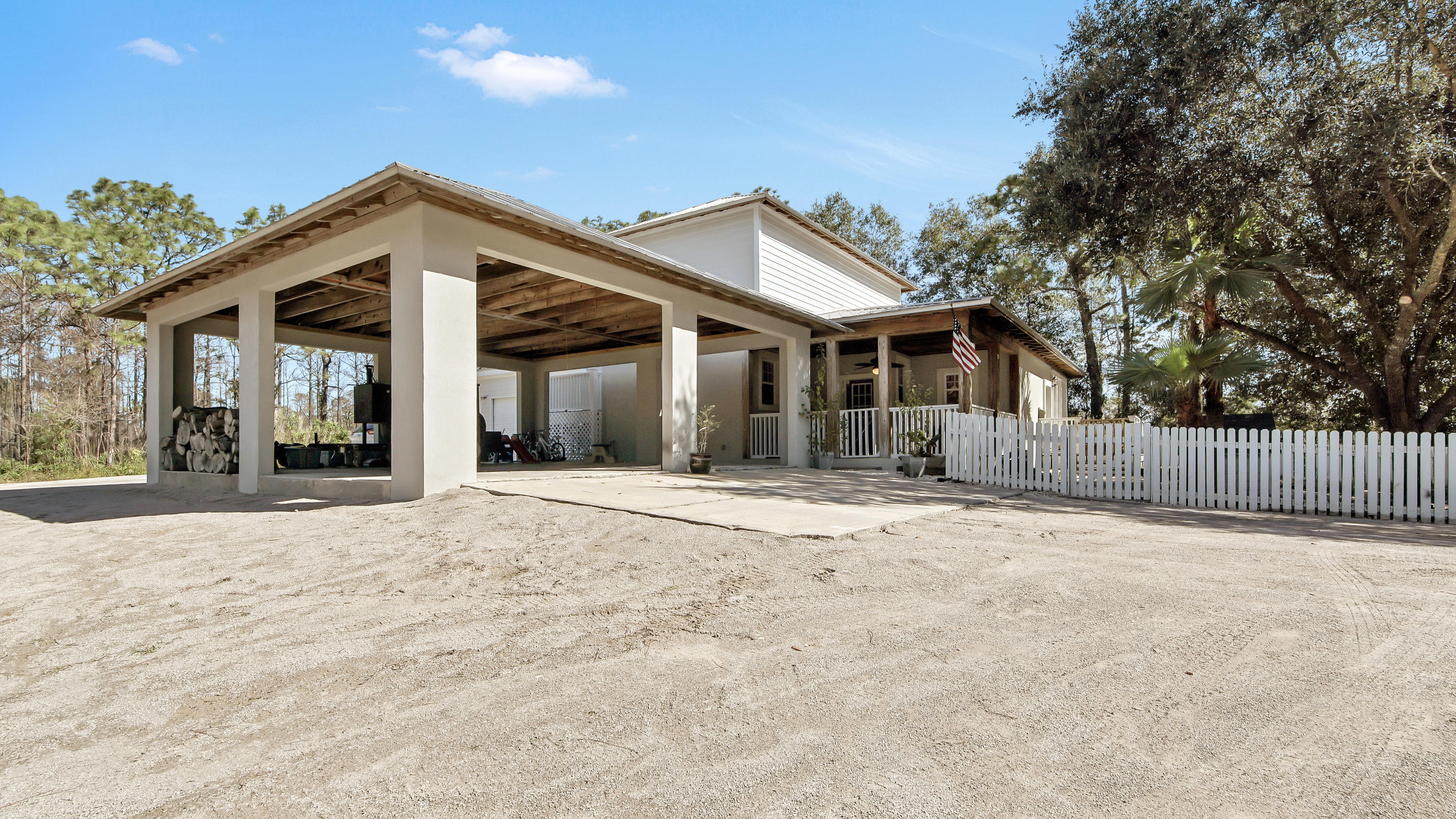 245 Loral Road Santa Rosa Beach, FL 32459 - Photo 28 of 32 carport view