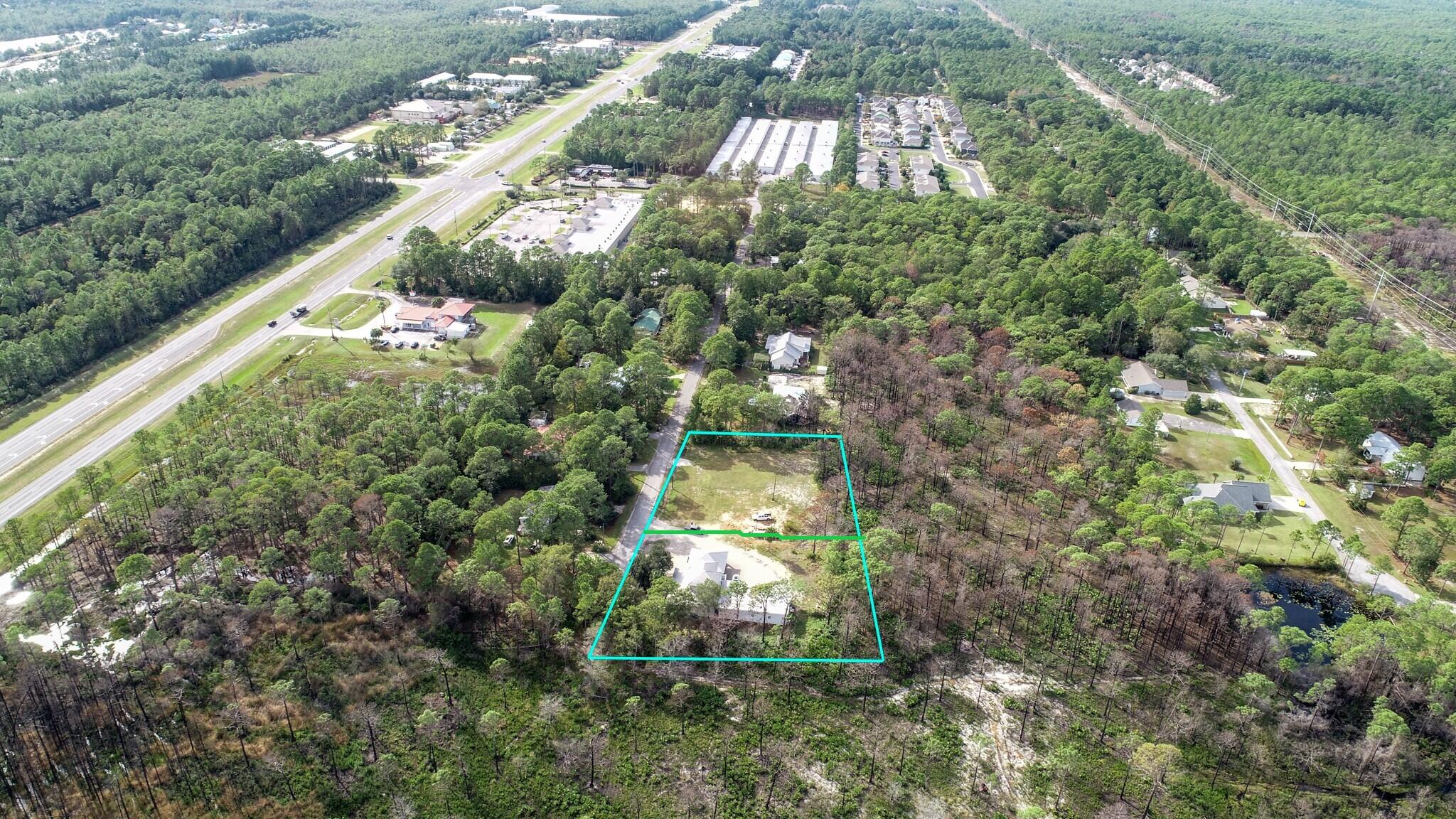 245 Loral Road Santa Rosa Beach, FL 32459 - Photo 32 of 32 Aerial of house
