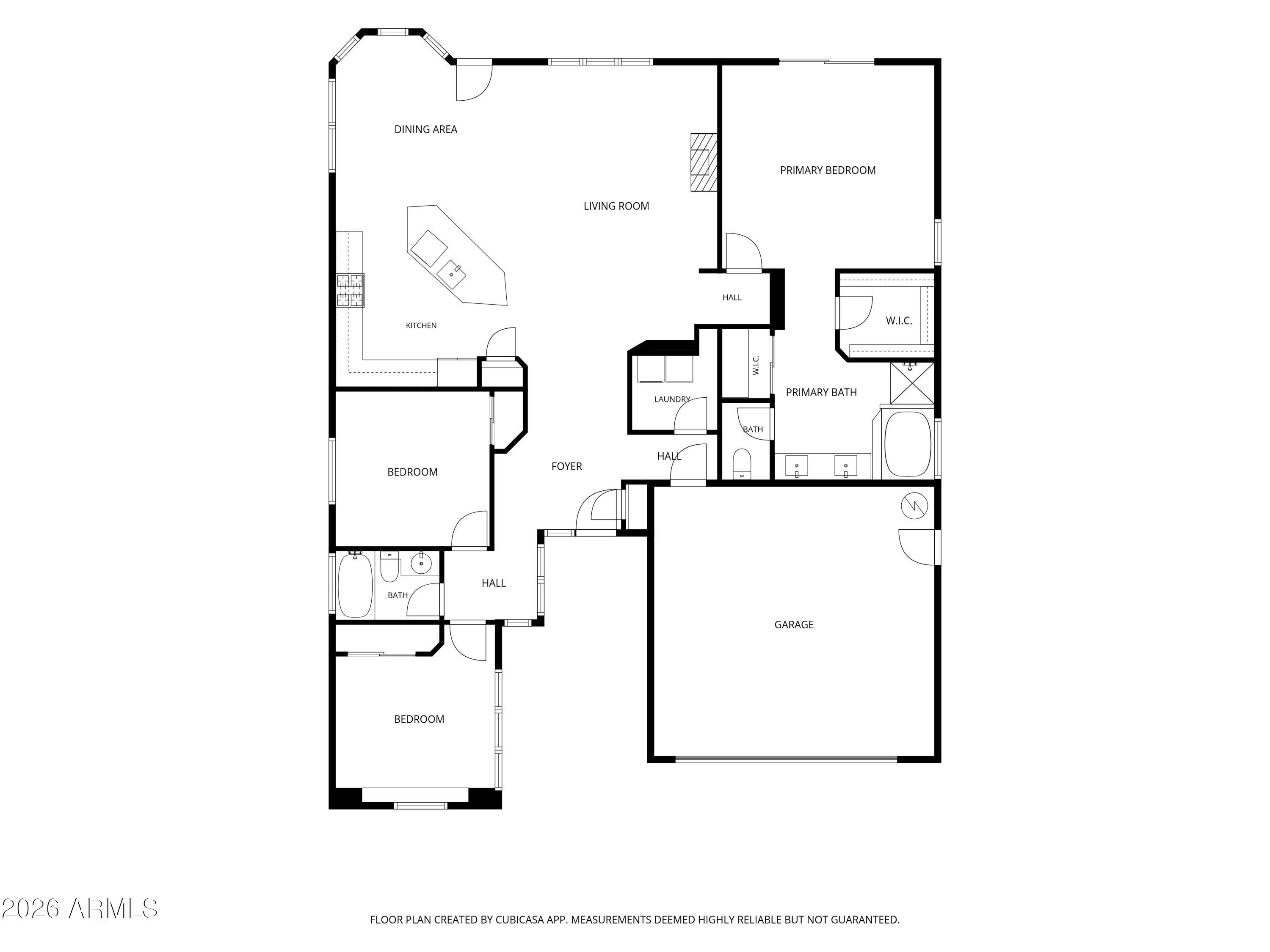 17542 West Rock Ledge Road Goodyear, AZ 85338 - Photo 66 of 66 100) FLOOR PLAN