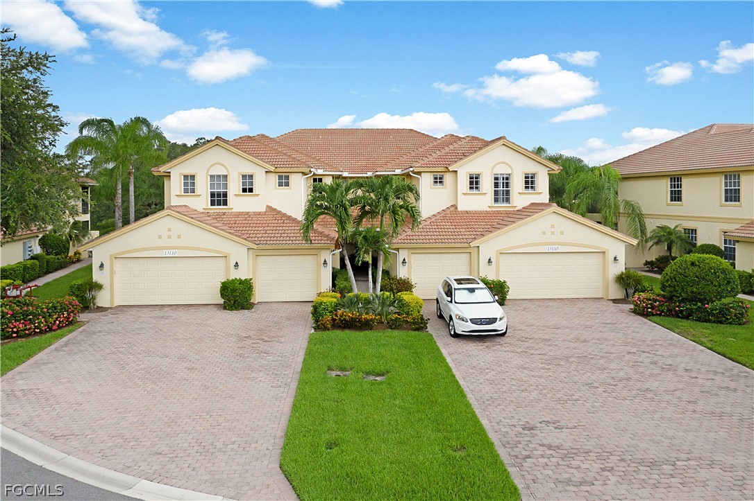 a front view of house with yard