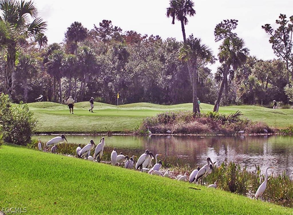 13110 Pebblebrook Point Circle, Unit 102 Fort Myers, FL 33905 - Photo 23 of 35 a view of a lake with a house in the background