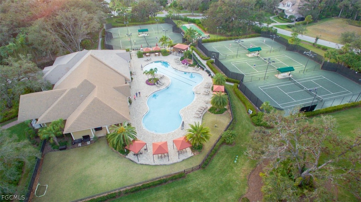 13110 Pebblebrook Point Circle, Unit 102 Fort Myers, FL 33905 - Photo 27 of 35 an aerial view of a house with outdoor space