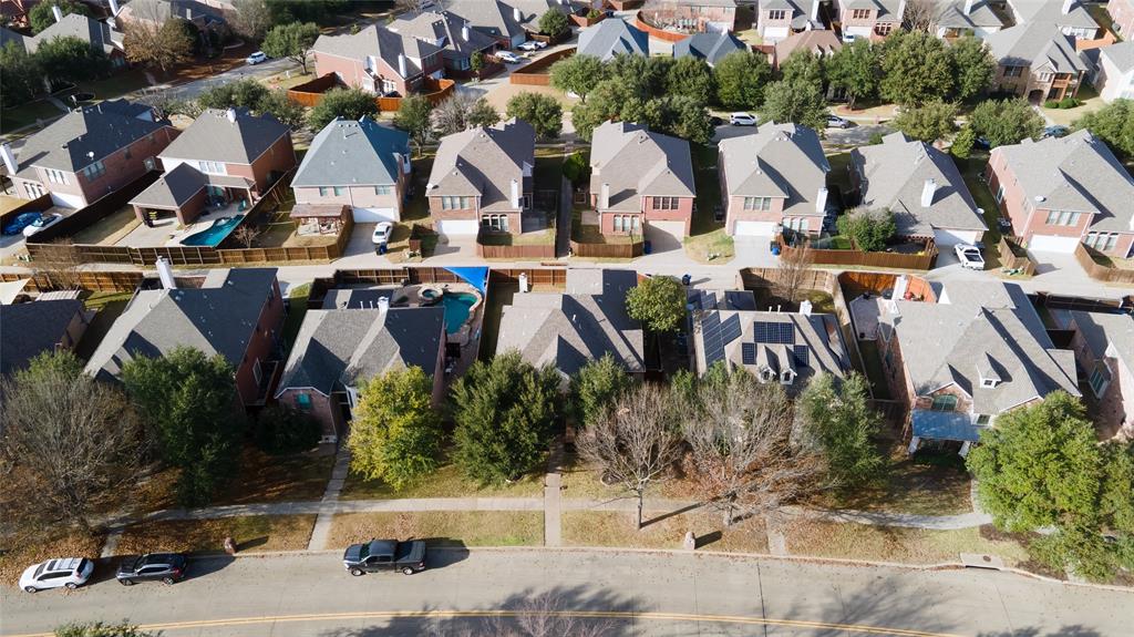 8698 Fisher Road Frisco, TX 75033 - Photo 30 of 33 a view of multiple houses with yard