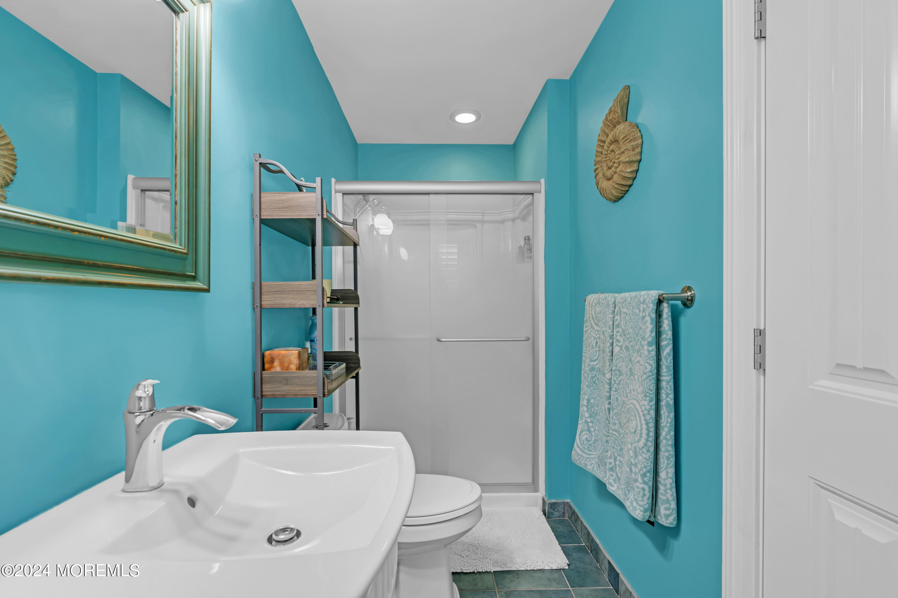 381 Aldo Drive Toms River, NJ 08753 - Photo 18 of 58 a bathroom with a sink and a toilet