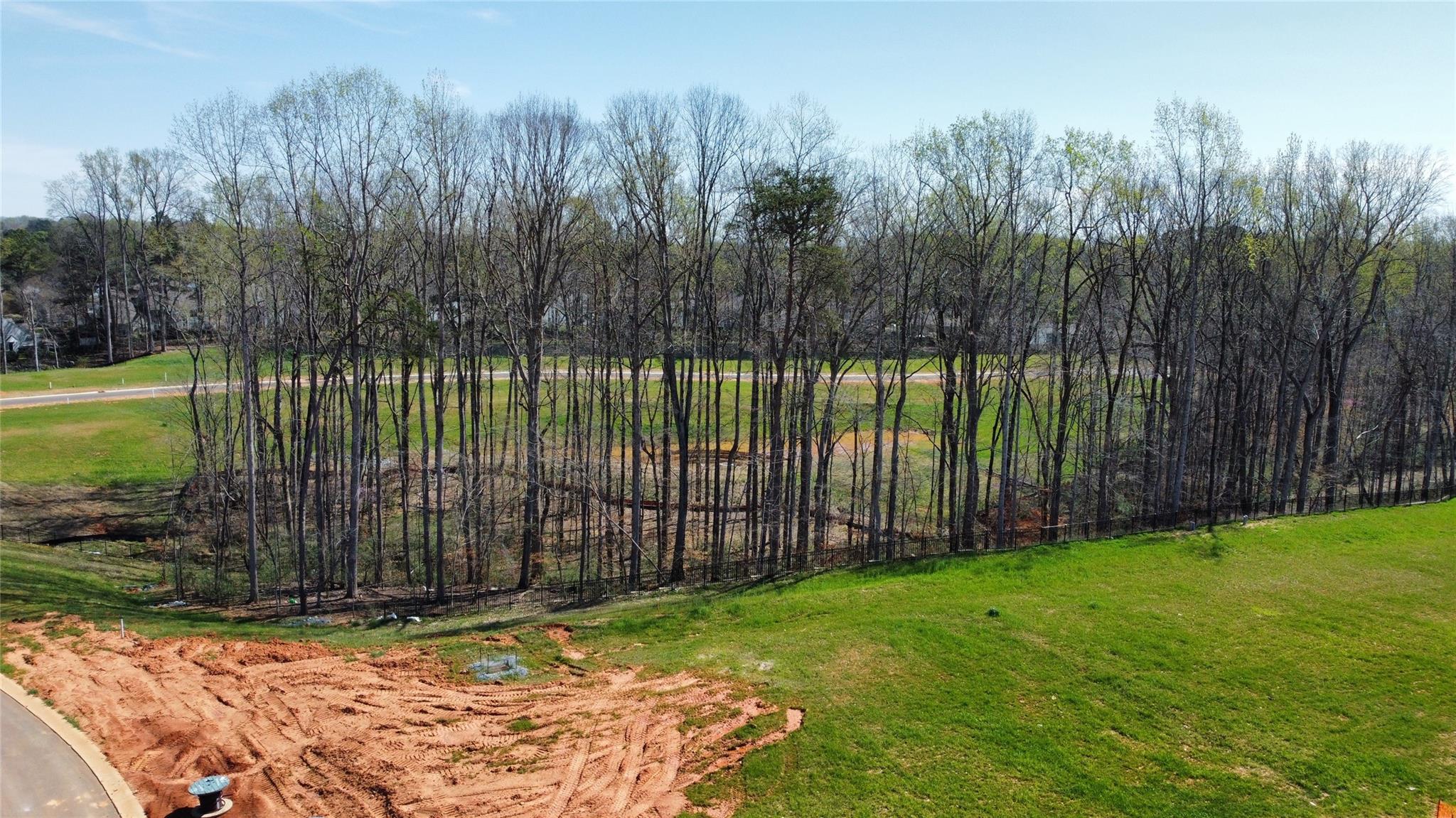 9700 Munsing Drive, Unit 183 Charlotte, NC 28269 - Photo 11 of 18 a view of a backyard with a garden
