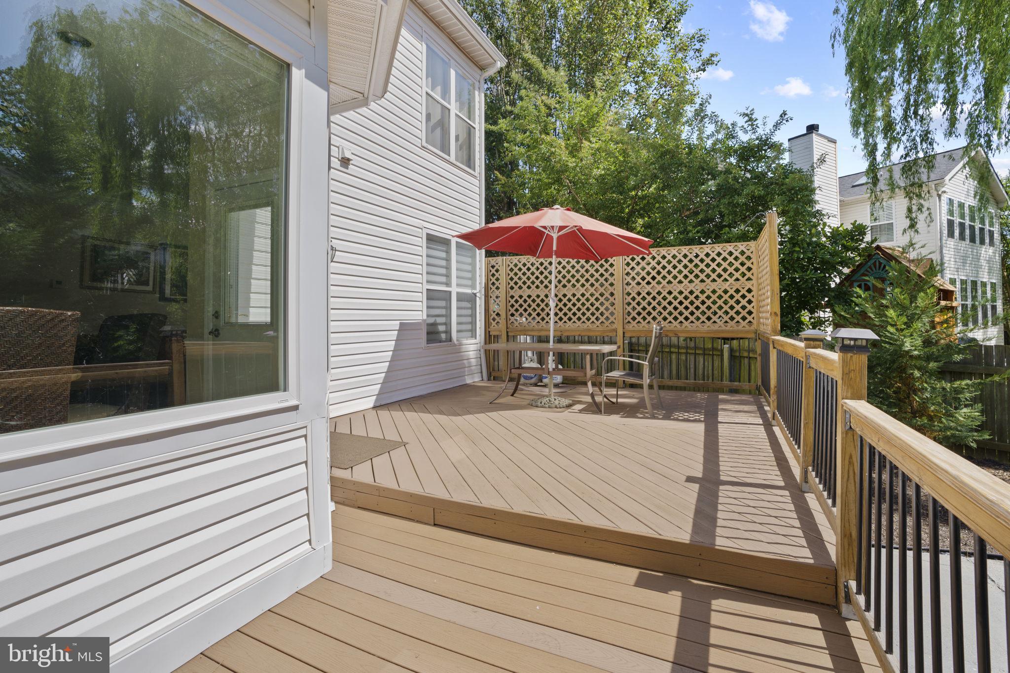 2408 Ripplemeade Court Herndon, VA 20171 - Photo 36 of 36 a view of a patio with a table and chairs