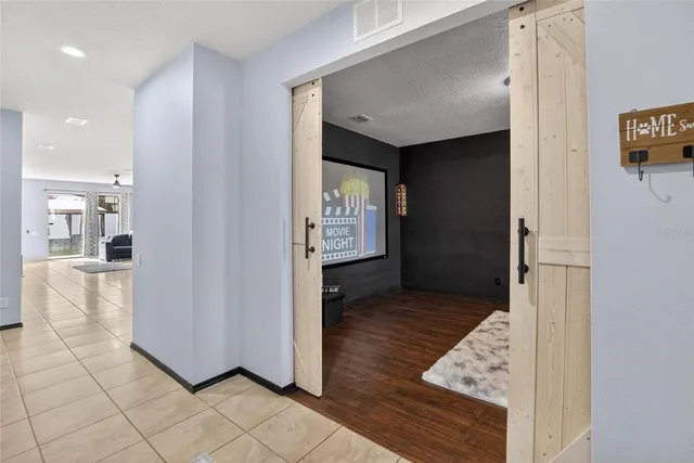 a view of a livingroom with a couch