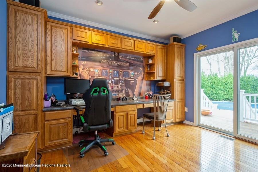 5 Mill Pond Road Millstone Township, NJ 08535 - Photo 15 of 38 First Floof Office with Built-In Desks