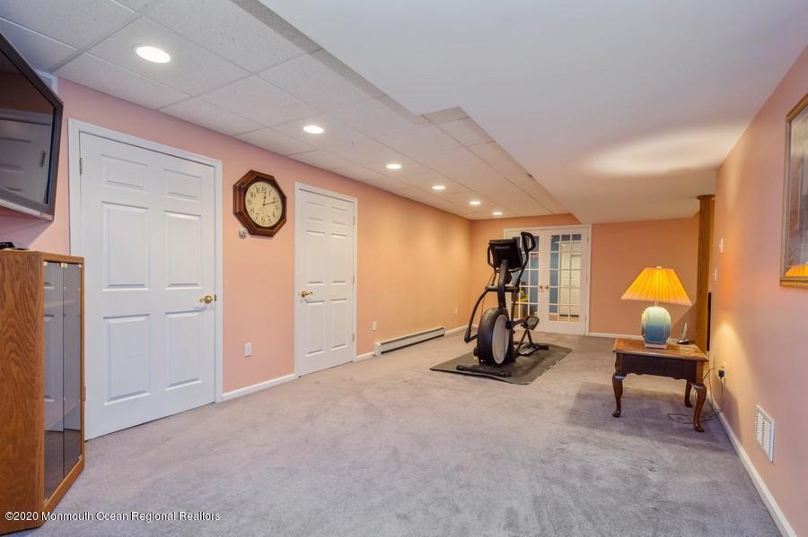 5 Mill Pond Road Millstone Township, NJ 08535 - Photo 29 of 38 Basement Rec Room