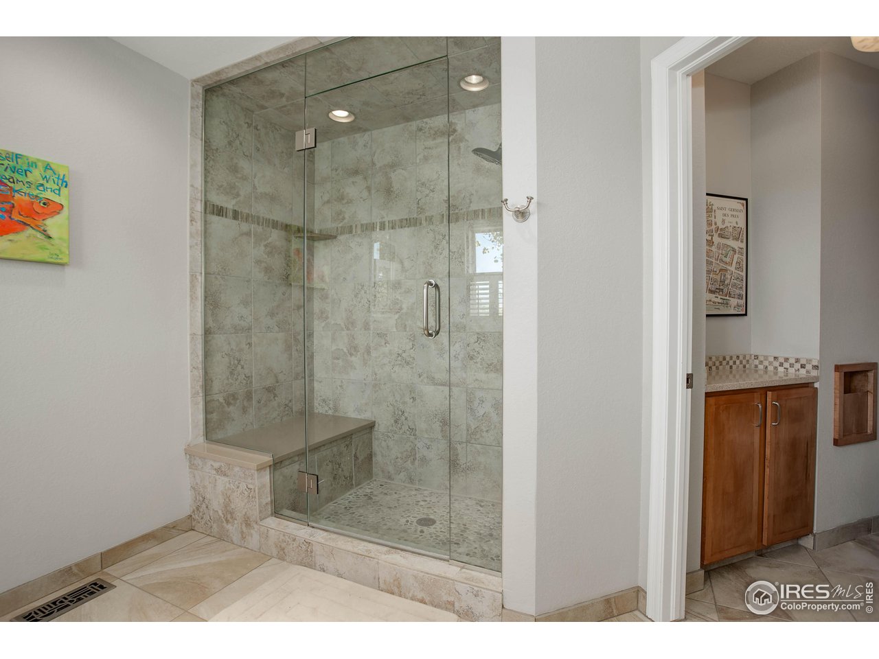 7346 Augusta Drive Boulder, CO 80301 - Photo 24 of 40 a bathroom with a shower