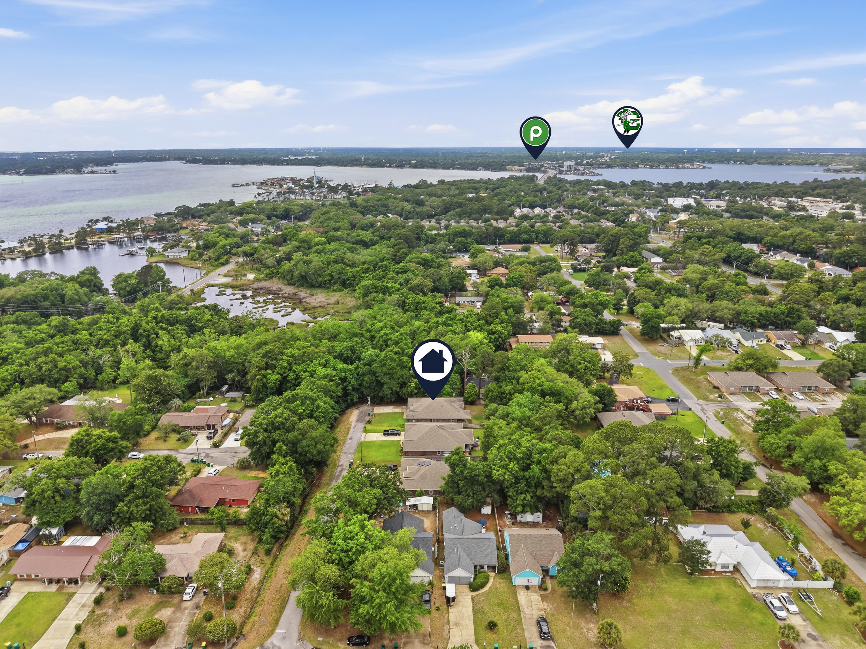63 2nd Avenue Shalimar, FL 32579 - Photo 54 of 54 63 2nd ave drone-10