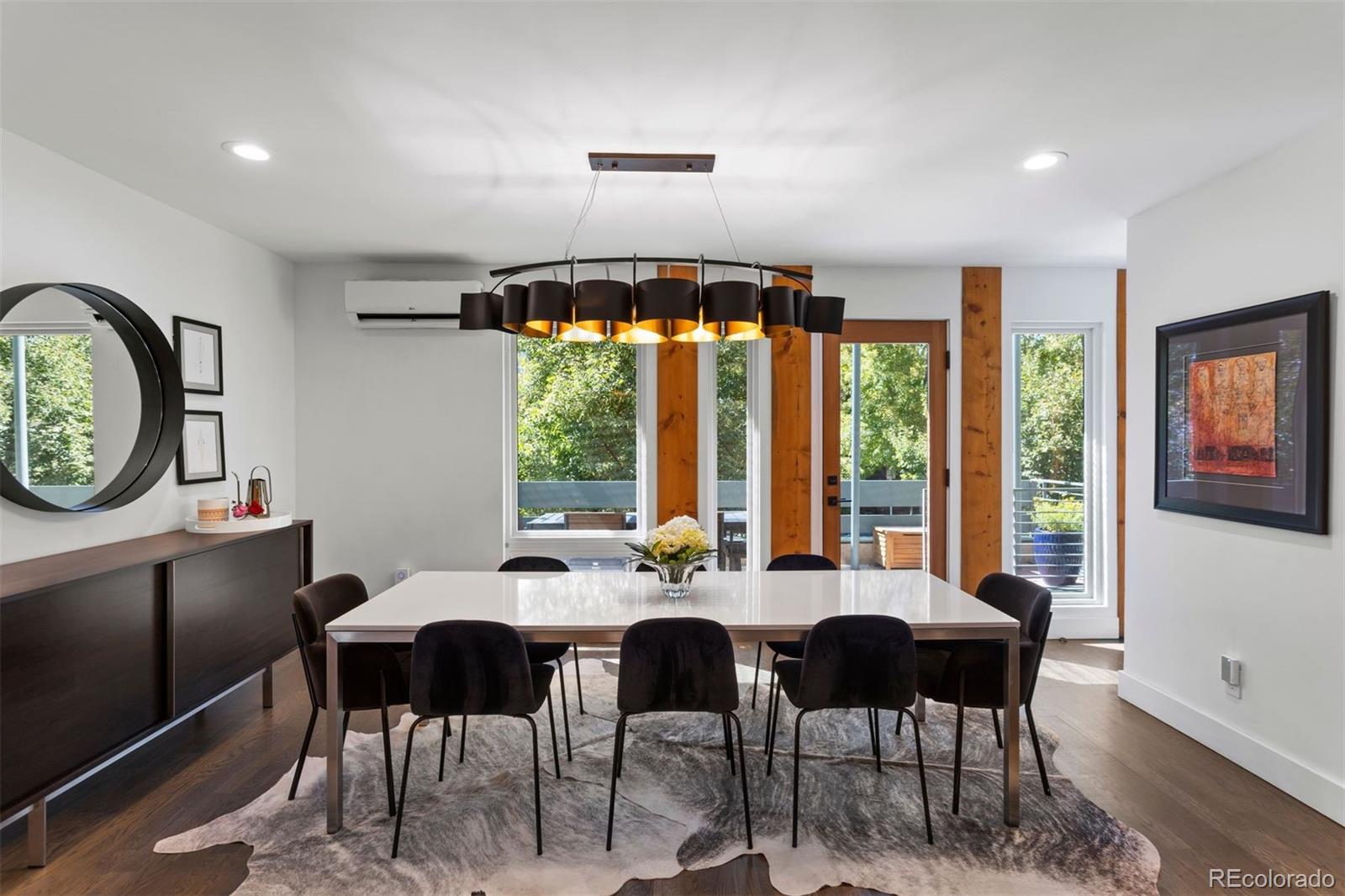 3400 Tejon Street Denver, CO 80211 - Photo 14 of 43 a view of a dining room with furniture window and outside view