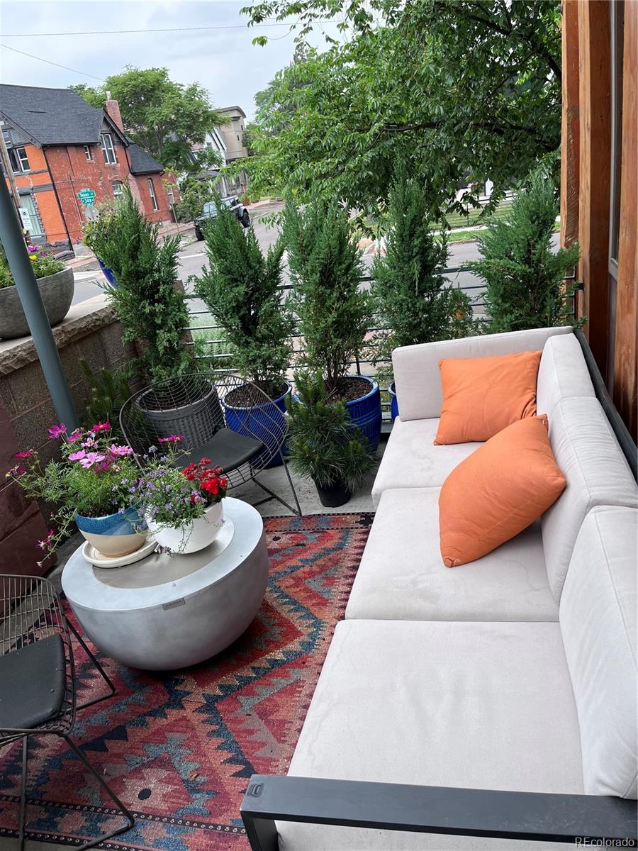 3400 Tejon Street Denver, CO 80211 - Photo 16 of 43 a view of a backyard with sitting area